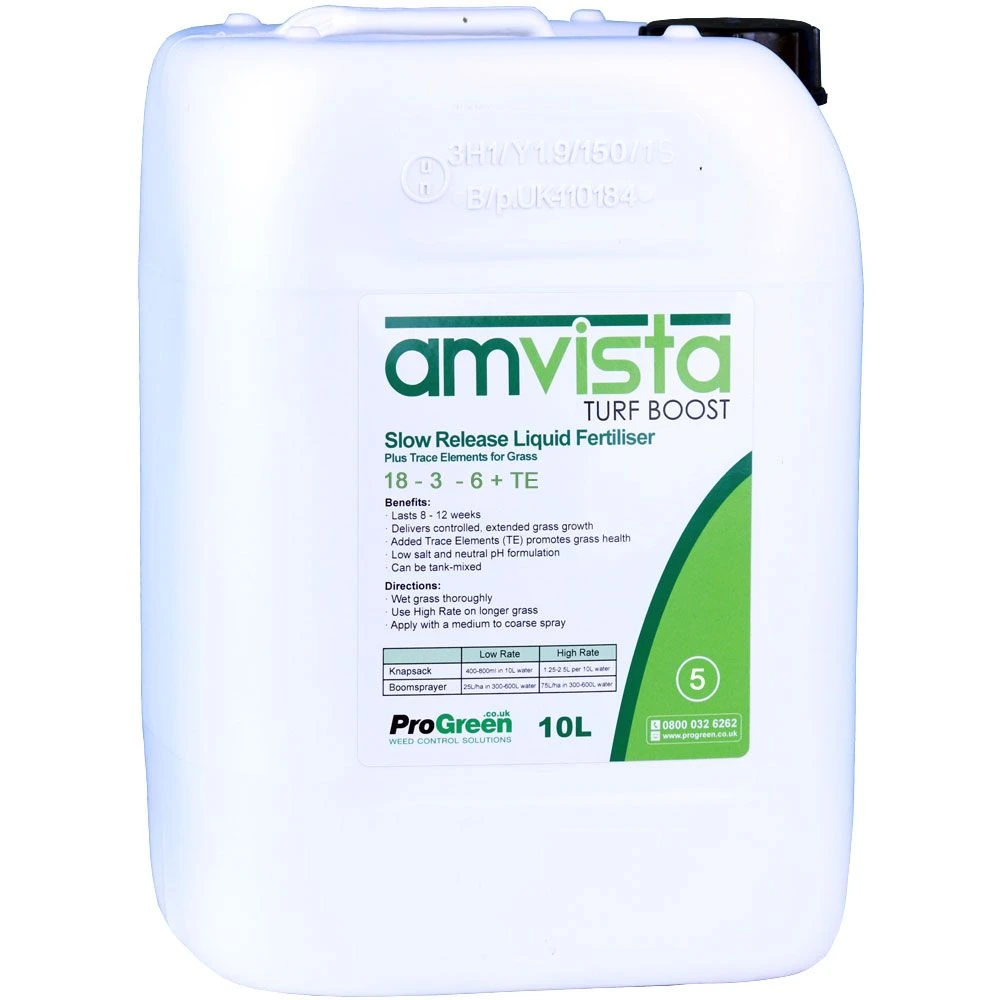 Amvista L5 Slow & Healthy Boost 10L (18-3-6) Liquid Fertiliser With Trace Elements 1 Amvista L5 Slow & Healthy Boost 10L (18-3-6) Liquid Fertiliser With Trace Elements