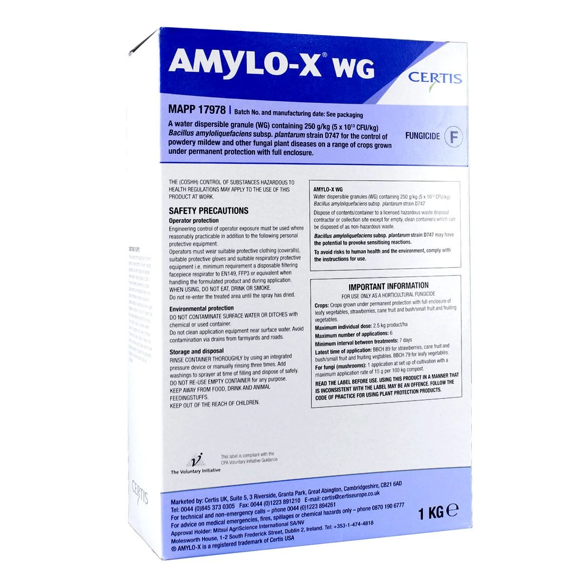 Amylo-X 1kg Biological Fungicide 1 Amylo-X 1kg Biological Fungicide