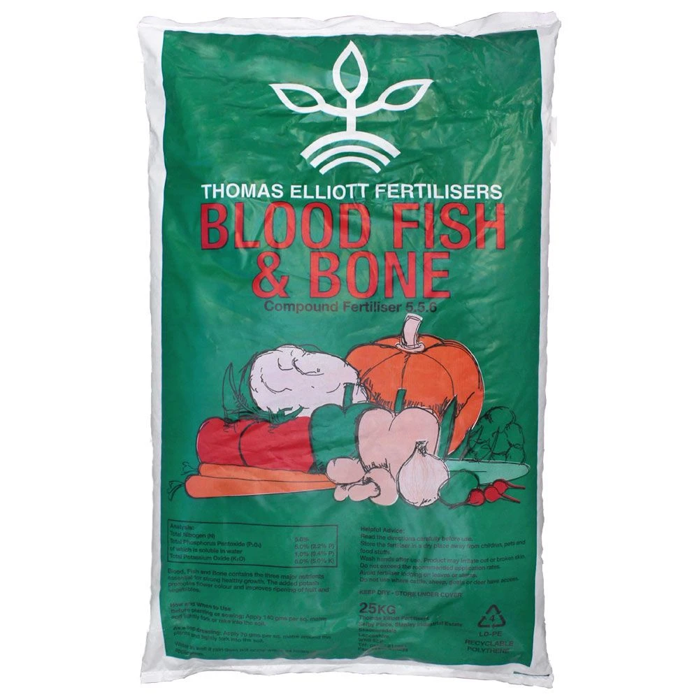 Fish, Blood & Bone - Organic Plant Food - 25KG 1 Fish, Blood & Bone - Organic Plant Food - 25KG