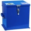 Lockable Steel Chemical Safe 15 L Blue