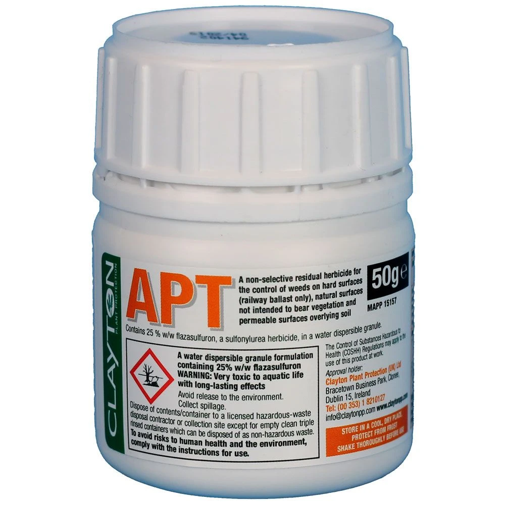 Clayton Apt Long Lasting Weedkiller - Up To 6 Months 2 Clayton Apt Long Lasting Weedkiller - Up To 6 Months - Image 2