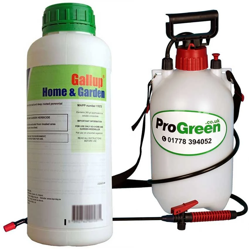 Gallup Home & Garden 1L With 5L Pressure Sprayer Bundle 1 Gallup Home & Garden 1L With 5L Pressure Sprayer Bundle