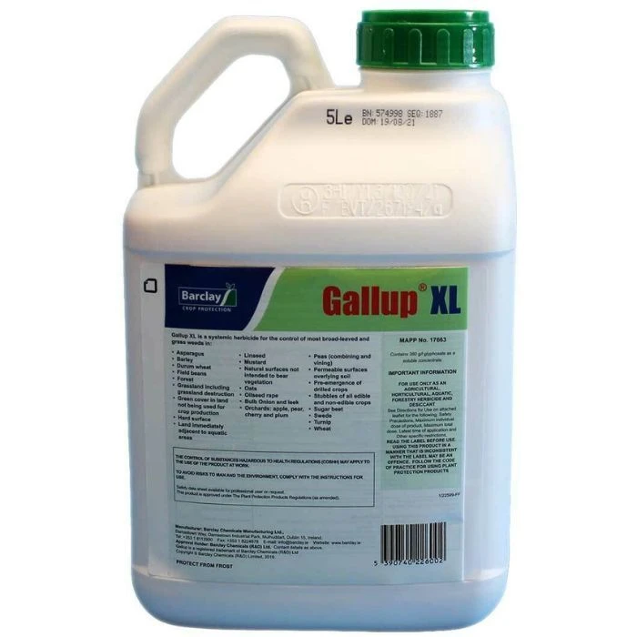Gallup XL 5L - Professional Grade - Agricultural Glyphosate 1 Gallup XL 5L - Professional Grade - Agricultural Glyphosate