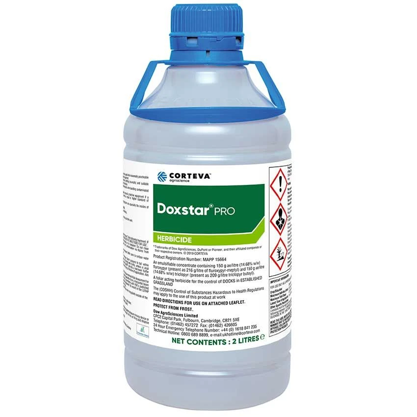 Doxstar Pro 2L -Grassland Weed Killer For Docks, Dandelion, Daisy & Ground Ivy 1 Doxstar Pro 2L -Grassland Weed Killer For Docks, Dandelion, Daisy & Ground Ivy