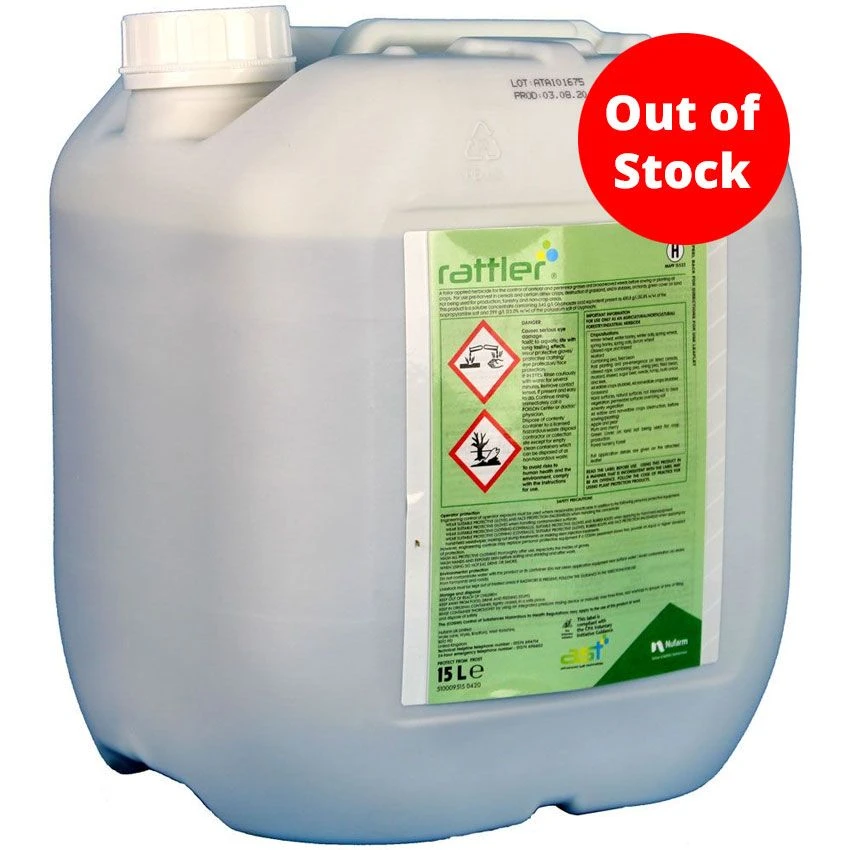 Rattler 15L - Super Strength Glyphosate 540g/L - Full Amenity Label 1 Rattler 15L - Super Strength Glyphosate 540g/L - Full Amenity Label